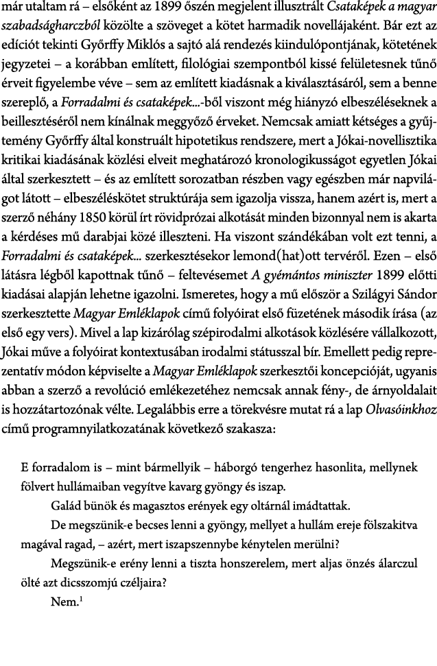 m r utaltam r – els k nt az 1899  sz n megjelent illusztr lt Csatak pek a magyar szabads gharczb l k z lte a sz vege...